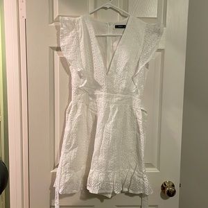White summer dress